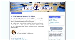 Desktop Screenshot of mmphysiopilates.com